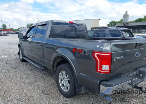 2017 Ford F150 Lariat из США, поврежденный, VIN 1FTFW1EG6HFB95258